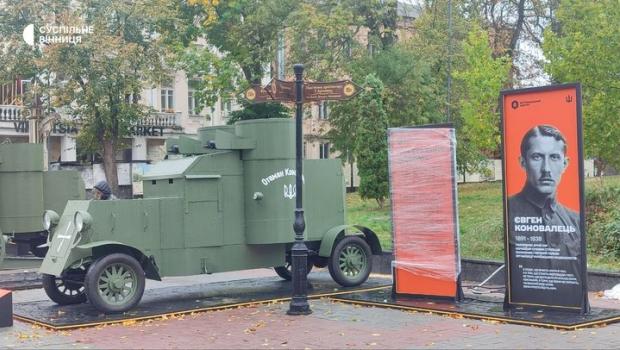 Панцерник «Отаман Коновалець» у Вінниці. Суспільне Вінниця/Ольга Камінська