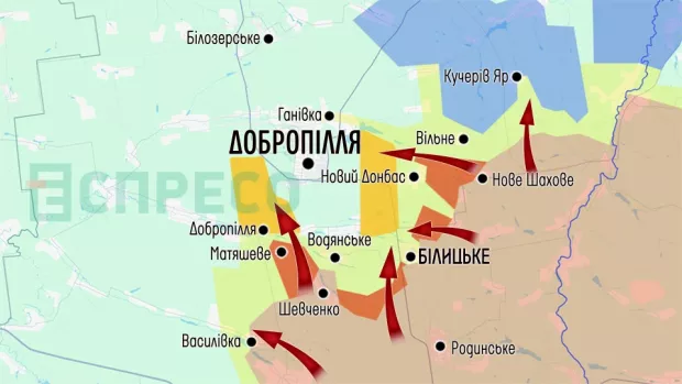Карта бойових дій
