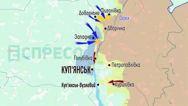 Карта бойових дій